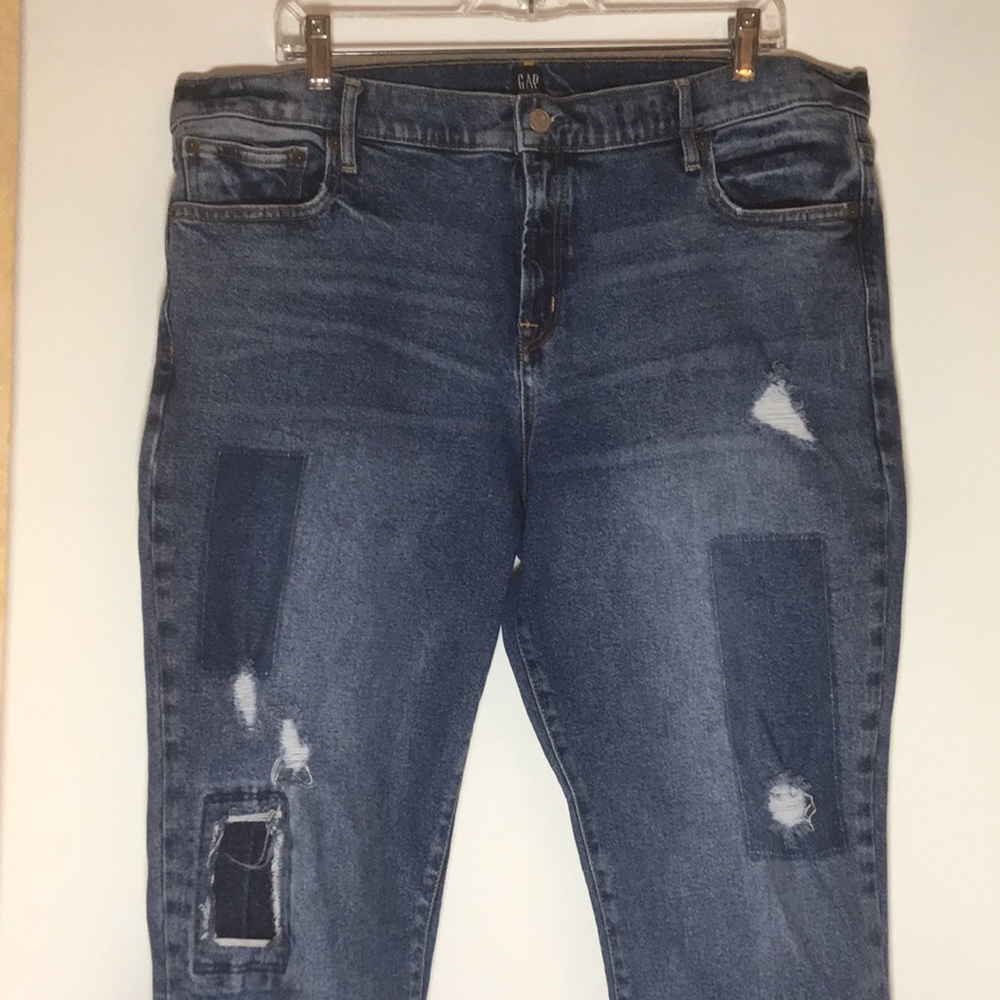 GAP Distressed Skinny Jeans